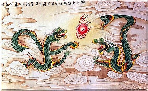 dragons representing chinese fables