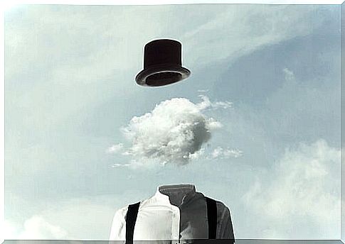 Cloud in the mind to represent Hegel's theories