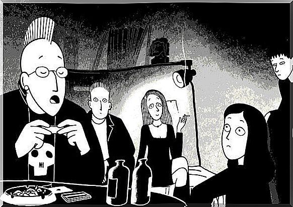 Image of the characters of Persepolis