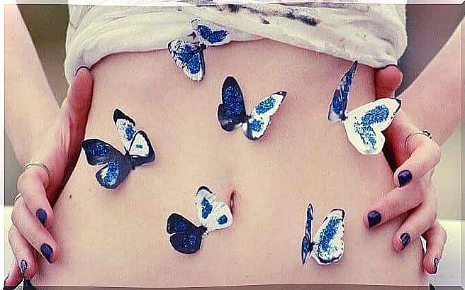 Butterflies in the belly